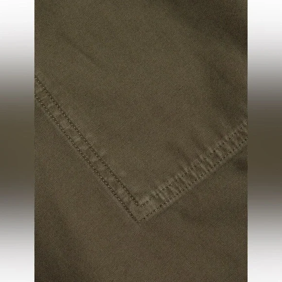 Citizens of Humanity Agni Army Green Cuffed‎ Utility Pants Trousers Size 28/6 - Picture 6 of 11